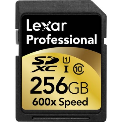   SD 256GB Lexar Professional SDXC UHS-I (Class 10) 90Mb/s