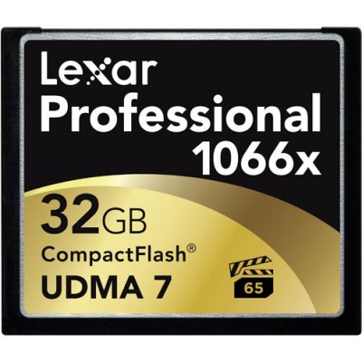   Lexar Professional CF 32Gb 1066X (160Mb/s)