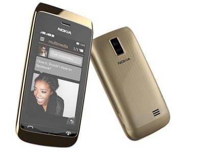   Nokia 308 Asha Golden Light