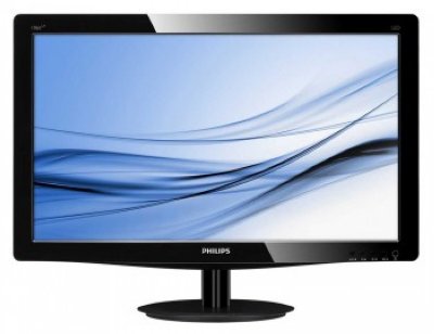  18.5" Philips 196V3LAB5/00 Glossy-Black TN LED 5ms 16:9 DVI