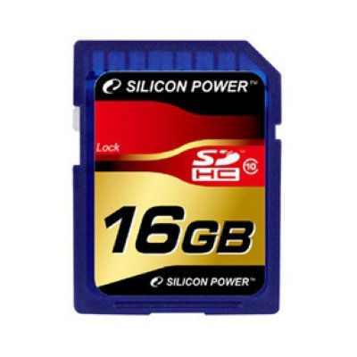   microSDHC SILICON POWER 16  Class 4, SP016GBSTH004V10-SP, 1 .,  SD