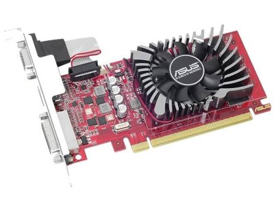  ASUS Radeon R7 240 770MHz PCI-E 3.0 4096Mb 1150MHz 128-bit OC D-SUB DVI HDMI HDCP R7240-O