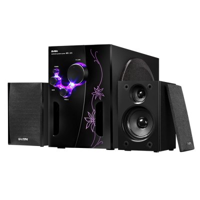  SVEN MS-311 Glamour Black(2x7W +Subwoofer 22W)