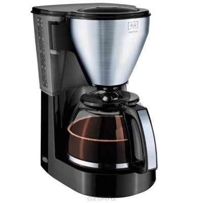   Melitta Easy Top, Black Stainless Steel