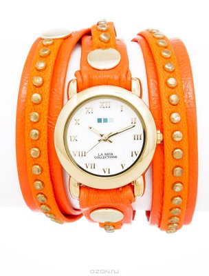    La Mer Collections "Bali Neon Orange Gold". LMSW4001