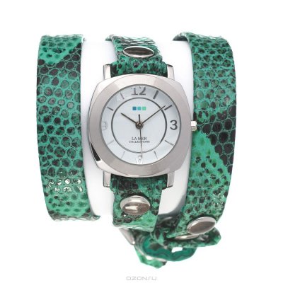    La Mer Collections "Odyssey Mint Snake 1/2 Silver". LMODY2003