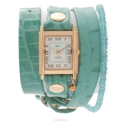    La Mer Collections "Stones Apatite Aqua Croco". LMPREC003