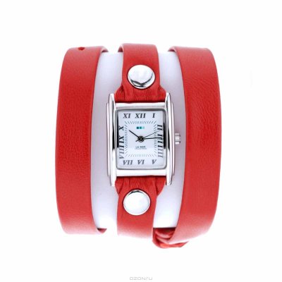    La Mer Collections "Simple Red/Silver". LMSTW1009