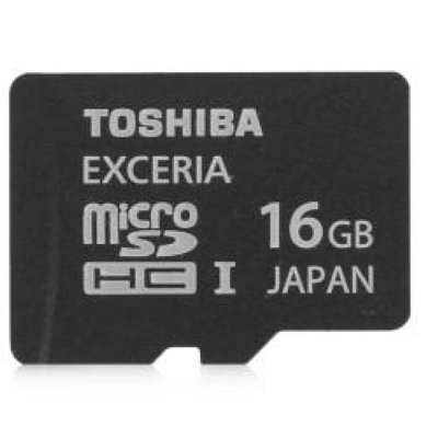 (SD-CX016HD(BL7)   Toshiba EXCERIA,  microSDHC  10 (UHS I) Type HD, 16  