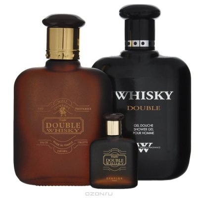 Whisky   "Double Whisky"  :  , 100  + 7,5 ;   ,