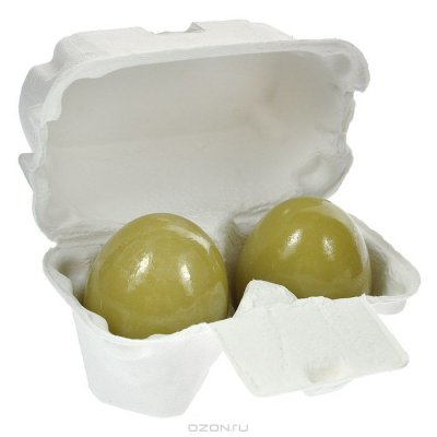 -   Holika Holika Green Tea Egg Soap, 50 * 2,   