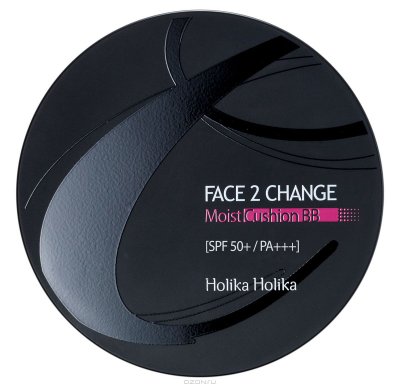 Holika Holika     "Face 2 Change Moist Cushion BB", SPF 50+, 