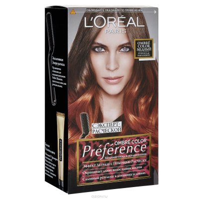 L"Oreal Paris    "Preference Color Ombres", 6.66. 