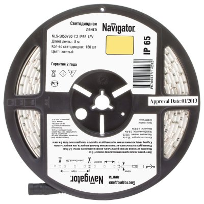   Navigator NLS-5050Y30-7.2-IP65-12V, 