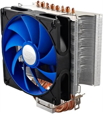  DEEPCOOL ICE WIND S1366/S1155/S1156/S775/AM2/AM2+/AM3 (8 ./,130W, Rubber Fan 120mm, PW