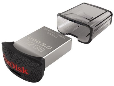   32GB USB Drive (USB 3.0) SanDisk Ultra Fit SDCZ43-032G-G46