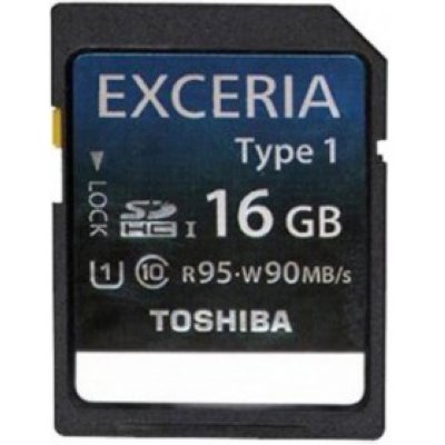   Toshiba Exceria SDHC   Sdhc 16Gb Class 10 Uhs-i Toshiba Exceria T1 