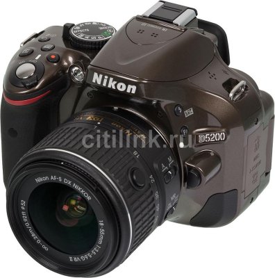   NIKON D5200 kit ( AF-S DX 18-55mm f/3.5-5.6G VR II), 