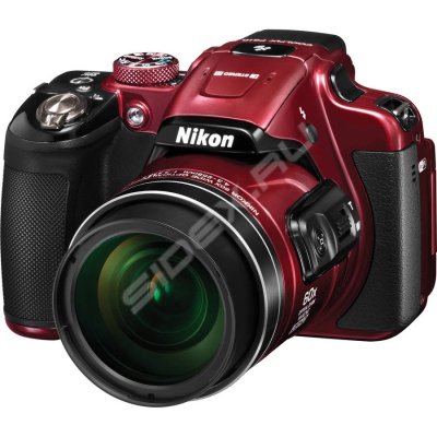  Nikon Coolpix P610 Red (16.0Mp, 60x zoom, 3", SDXC, WiFi/NFC. GPS//QZSS)