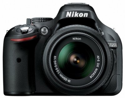   Nikon D5200 18-105 VR KIT (Black) (24.1Mpx,27-157.5mm,5.8x,F3.5-5.6,JPG/RAW,SDHC/S