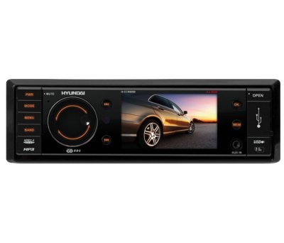 DVD  HYUNDAI H-CCR8089 Black, 3" LCD, USB/SD/MMC,  