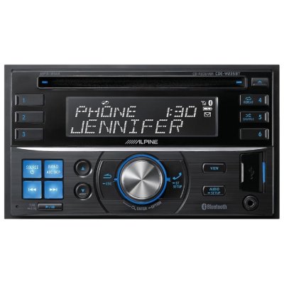  Alpine CDE-W235BT USB MP3 CD FM RDS 2DIN 4x50  