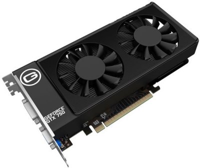  1024Mb Gainward GeForce GTX750 PCI-E 128bit DDR5 DVI mHDMI NE5X75001341-1073F Retail