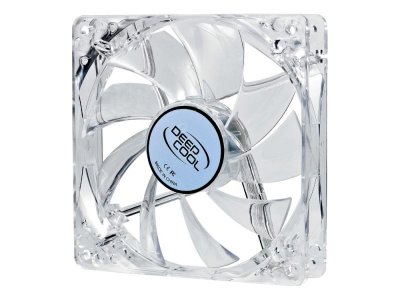  Deepcool XFAN 120L/B 120x120x25 3pin 26dB 1300rpm 119g  LED