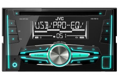  JVC KW-R510EE USB MP3 CD FM RDS SD 2DIN 4x50  