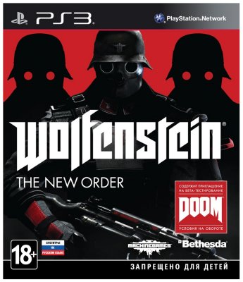   Sony PS3 Bethesda Softworks Wolfenstein: The New Order ( )