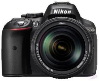  Nikon D5300 Black KIT (DX 18-105 VR 24.1Mp, 3" WiFi, GPS)