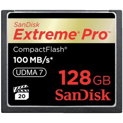   128Gb Compact Flash Sandisk Extreme Pro (SDCFXP-128G-X46)