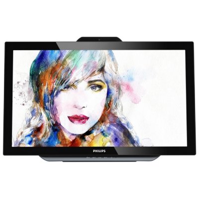 23"   PHILIPS 231C5TJKFU /00 (Multi-Touch LCD,Wide,1920x1080,D-Sub,HDMI,MHL, DP, Webcam,