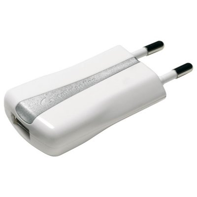   Cellular Line USB 1000mA ACHUSBCOMPACIPHONE White