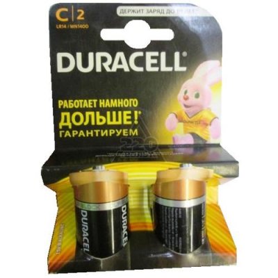  Duracell LR14-2Bl 