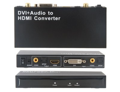  DVI + Audio - HDMI Greenconnect ( GC-DVI2HD )