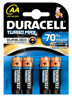  DURACELL AA MN(MX)1500 TURBO (4 )