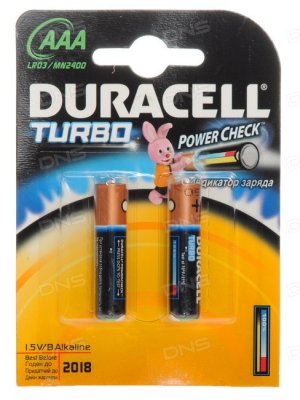  Duracell AAA - Turbo LR03-MN2400 / MX2400 (2 )