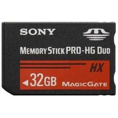   Memory Stick Pro Duo 32Gb Sony Mark2 MagicGate Pro-HG Duo, MS-HX32B/K1, Retail