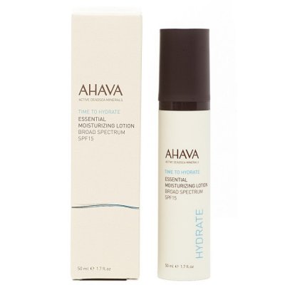  Ahava Time to Hydrate Essential Moisturizing Lotion Broad Spectrum SPF 15, 50 