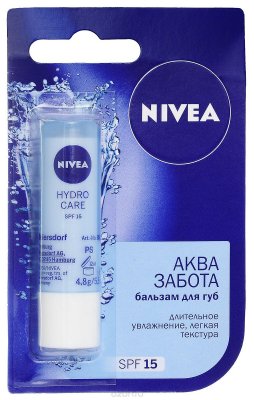 Nivea    LIP CARE   SPF15 4,8 