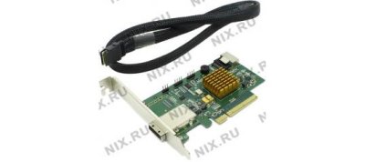  HighPoint RocketRAID 2721 (RTL) PCI-Ex8, 4port-ext/4port-int SAS/SATA 6Gb/s, RAID 0/1/5/6