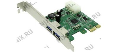  HighPoint RocketU 1022AM (RTL) PCI-Ex1, USB3.0, RAID 0/1/JBOD, 2 port-ext   MAC