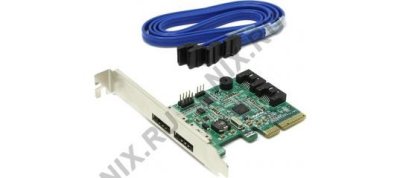  HighPoint RocketRAID 642L (RTL) PCI-Ex4, 2port-ext/2port-int SATA 6Gb/s, RAID 0/1/5/10/JB