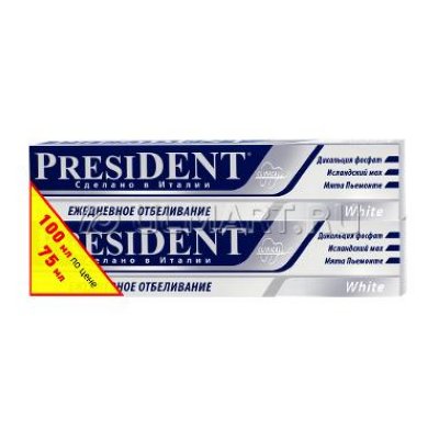   PresiDENT White, 2*50 ,  