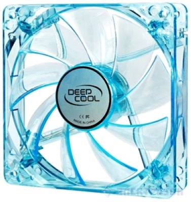  120  Deepcool Xfan120U B/B 1300 / 3-pin Blue LED