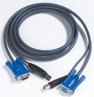 , ++ USB, SPHD15=)HD DB15+USB A- ATEN (2L-5201U) Male-2xMale, 8+4 , 