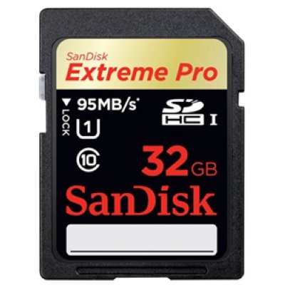   Sandisk Extreme Pro SDHC UHS Class 1 95MB/s 32GB (SDSDXPA-032G-X46)