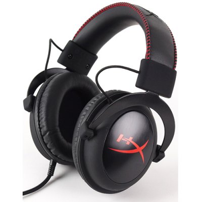  Kingston HyperX Cloud Gaming Headset, Black (KHX-H3CL/WR)