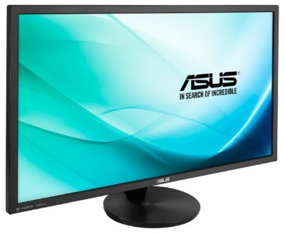  Asus 28" VN289H Black VA LED 5ms 16:9 DVI 2xHDMI M/M 80M:1 300cd 178  178  MHL